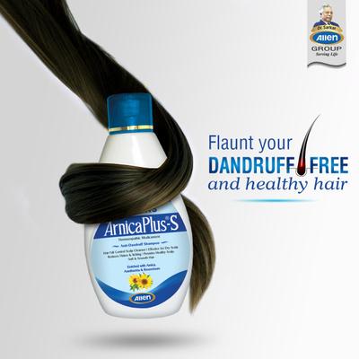 Allen Arnica Plus S Anti Dandruff Shampoo (Pack Of 2 X 100 ml) 1's - Personal Care(Homeopathy)