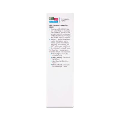 Sebamed Clear Face Foam 50 ml - Face Wash & Cleansers