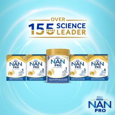 Nestle Nan Pro 4 (18 Months+) Powder 400 gm (Refill Pack) - Baby And Infant Supplements