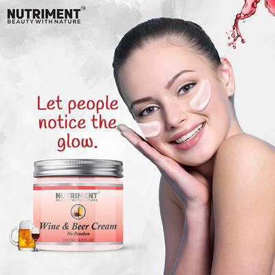 Nutriment Wine and Beer Cream All Skin Type 250 gm - Lotions & Creams