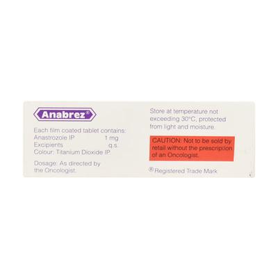 Anabrez 1mg Tablet 5'S - Cancer Oncology-Hor