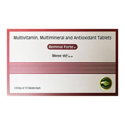 BEMINAL FORTE RF Tablet 10's - Supplements-Vam