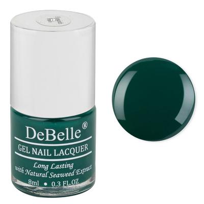 DeBelle Gel Nail Lacquer Hyacinth Folio Bottle Green Nail Polish 8 ml - Nail Polish