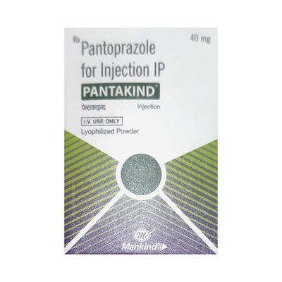 Pantakind 40mg Injection 10ml - Ulcer/Reflux/Flatulence-Aaa