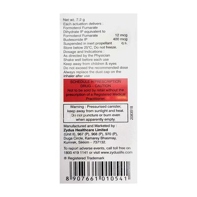 FORMONIDE FORTE WITH DOSE COUNTER Inhaler 120md - Asthma/COPD-Ast