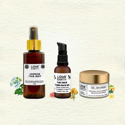 Love Earth Glow Getter Kit - Face Glow With Essential Oils And Herbal Extracts 1's - Lotions & Creams