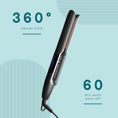 Winston Hair Straightener with Titanium Ceramic Plates, Adjustable Temperature 500 gm - Straighteners