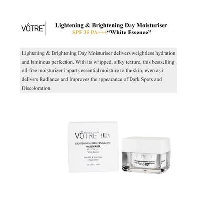 Votre Lightening & Brightening Day Moisturiser SPF 35 Pa 50 gm - Face Moisturizers