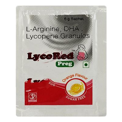 LYCORED PREG SUGAR FREE ORANGE Sachet 5gm - Supplements-Vam