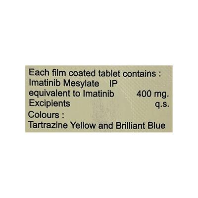 Imatumor 400mg Tablet 10'S - Cancer Oncology-Tar
