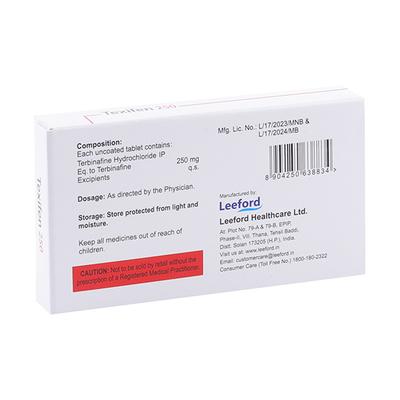 TEXIFEN 250 Tablet 10's - Fungal Infections-Anf