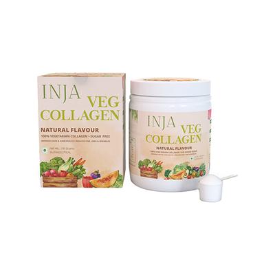 INJA Veg Collagen Powder - Natural Flavour 150 g - Hair & Skin
