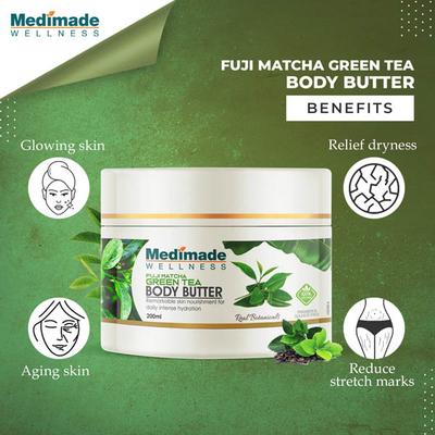 Medimade Fuji Match Green Tea Body Butter (Pack of 2) 1's - Body Butter