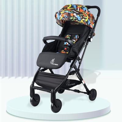 R for Rabbit Pocket Stroller Lite Stroller - Black & Muliti colour 1's - Baby Safety
