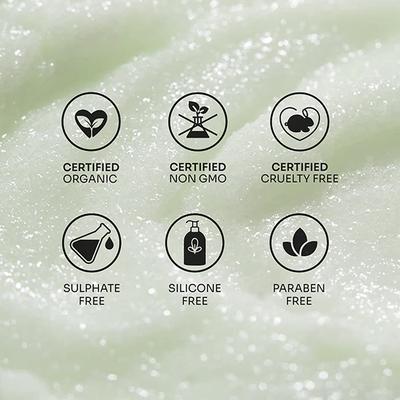 Mintree Certified Organic Melon Sugar Scrub Exfoliates and Brightens Skin, Removes Tan 150 gm - Scrubs & Exfoliants