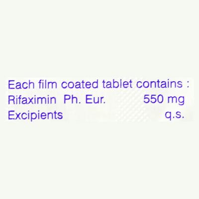 Rifaxigyl 550mg Tablet 10'S - Bacterial Infections-OAB