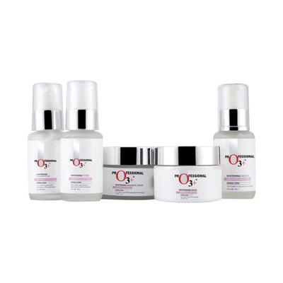 O3+ Tan-Pigmented Whitening Facial Kit - 250g 5's - Facial Kits