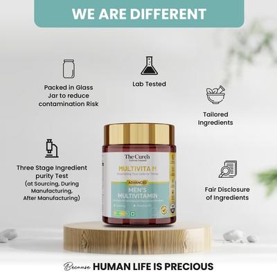 The Curen Multivita M Advanced Men'S Multivitamin Tablet 60's - Multi-Vitamins