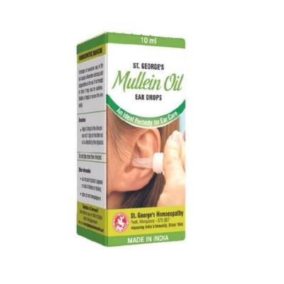 St. George's Mullein Oil Ear Drop 10 ml - Homeopathic Drops