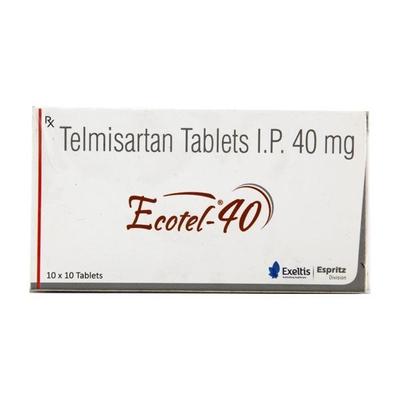 Ecotel 40mg Tablet 10'S - Hypertension-Ang