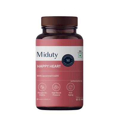 Miduty Happy Heart Capsules 30's - Vital Health