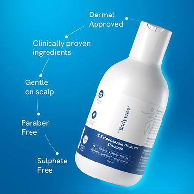 Be Bodywise Anti Dandruff Shampoo-Removes Visible Flakes 150 ml - Shampoos