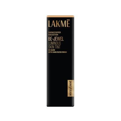 Lakme Be-Jewel Luminous Skin Tint Up To 2X Luminous Glow Cool Cinnamon 25 ml - Foundation