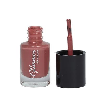 Glimmer Nail Polish Muddy Red 5 ml - Nail Polish