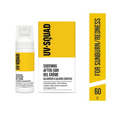UV Squad Soothing After-Sun Gel Creme with Allantoin 60 gm - Face Sunscreen