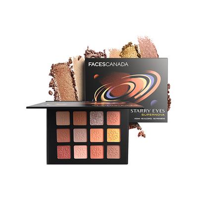 Faces Canada Starry Eyes Eye Shadow Palette - Supernova, Shimmer and Matte Shades 16gm - Eye Shadow Palettes