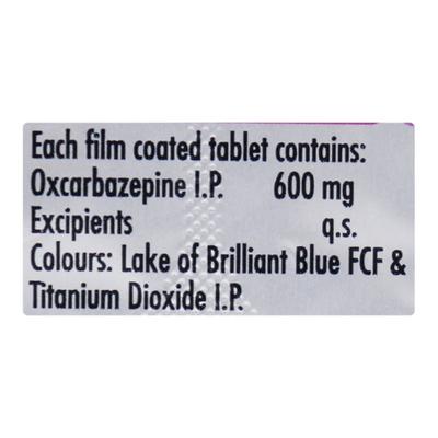 Oxmazetol 600mg Tablet 10'S - Epilepsy/Convulsion-Ant