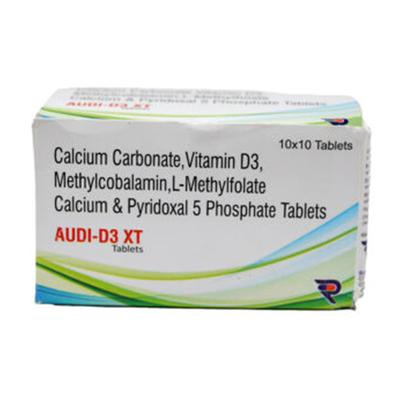 AUDI D3 XT Tablet 10's - Supplements-Cal