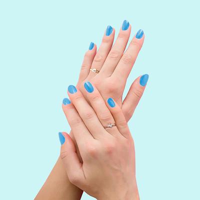 Glimmer Premium Nail Enamel Sapphireblue 10 ml - Nail Polish