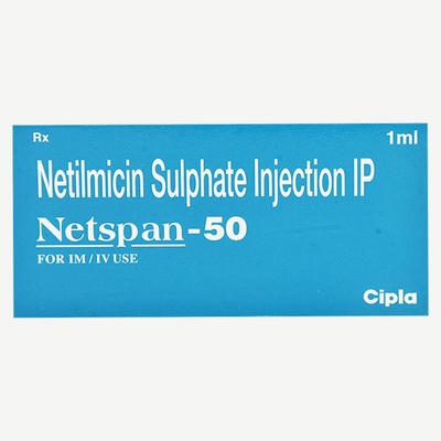 Netspan 50mg Injection 1ml - Bacterial Infections-Ami