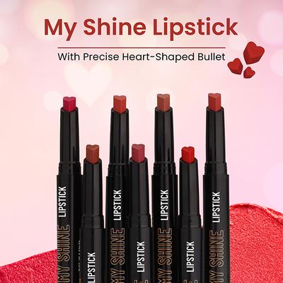 Swiss Beauty My Shine Lipstick - Coral Love 1.5 gm - Lipsticks
