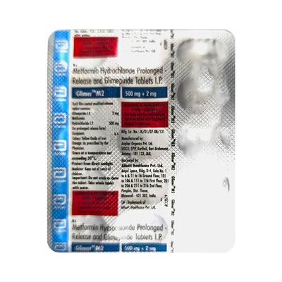 GLIMER M2 Tablet 15's - Diabetes-Ant