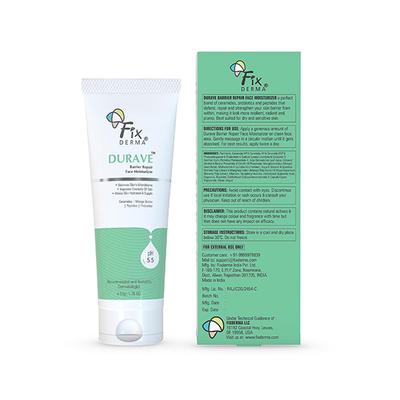 Fixderma Durave Ceramide Moisturizer for Face with Peptide & Mango Butter, Moisturizer 50 gm - Face Moisturizers
