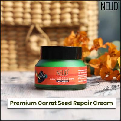 NEUD Carrot Seed Premium Skin Repair Cream for Men & Women 50 gm - Face Creams