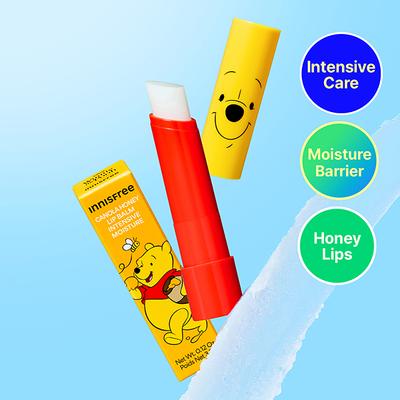 Innisfree Canola Honey Lip Balm, Intensive Moisture - Pooh 3.5 gm - Lip Balms