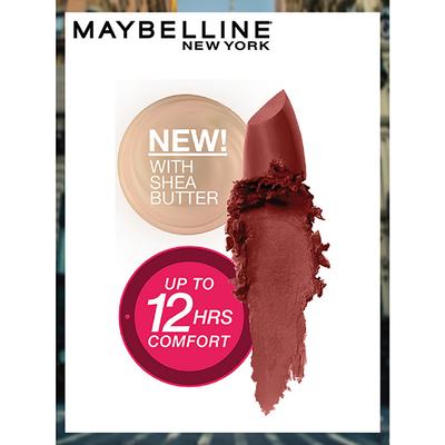 Maybelline New York Color Sensational Creamy Matte Lipstick, 676 East Village Rose 1's - Lipsticks