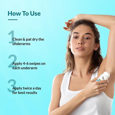 Fixderma Nigrifix Underarm Ocean Roll on - Brightens Skin & Exfoliates Underarm 60 ml - Deodorants/Roll-Ons