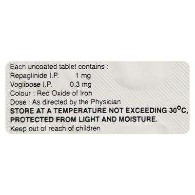 EUREPA V 1/0.3mg Tablet 10's - Diabetes-Ant