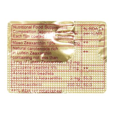 Ocugold Plus Tablet 10'S - Supplements-Vam