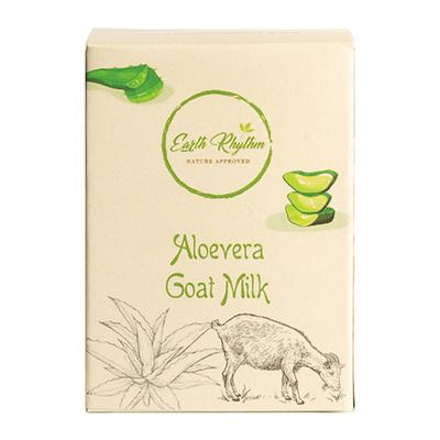 Earth Rhythm Aloe Vera Gel Soap With Goat Milk 100 gm - Soaps