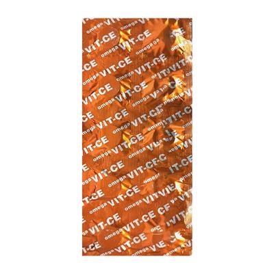 OMEGA VIT CE ORANGE FLAVOUR Chewable Tablet 10's - Supplements-Vic