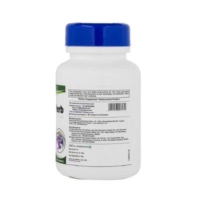 Healthvit Skullcap Herbs 425 mg For Nervous System Support-Capsules 60's - Herbal Dietary Supplement