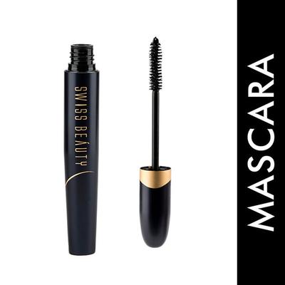 Swiss Beauty Bold Eyes Super Lash Waterproof Mascara - (Black) 7.5 ml - Eyeshadow, Bases & Primers