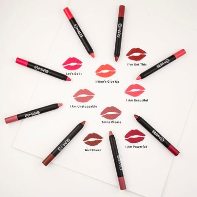 Mars Won'T Budge Won'T Smudge Lip Crayon - No Boundaries 3.5 gm - Lip Crayons