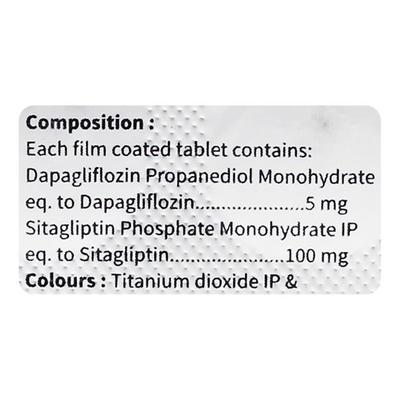 SITAHENZ DL 100 Tablet 10's - Diabetes-Ant