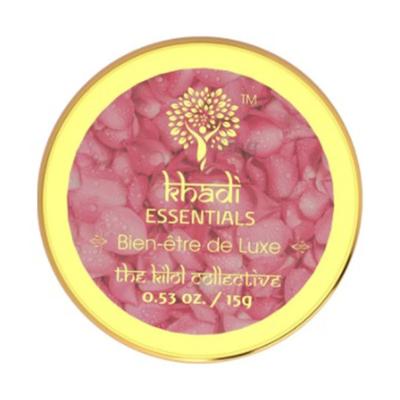 Khadi Essentials Lip Scrub - Rose Petals & Dates 15 gm - Lip Scrubs